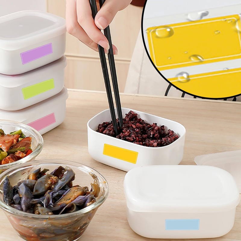 USHXVG 6-Piece Lunch Box, 1 Sheet Of 6 Classification Labels,