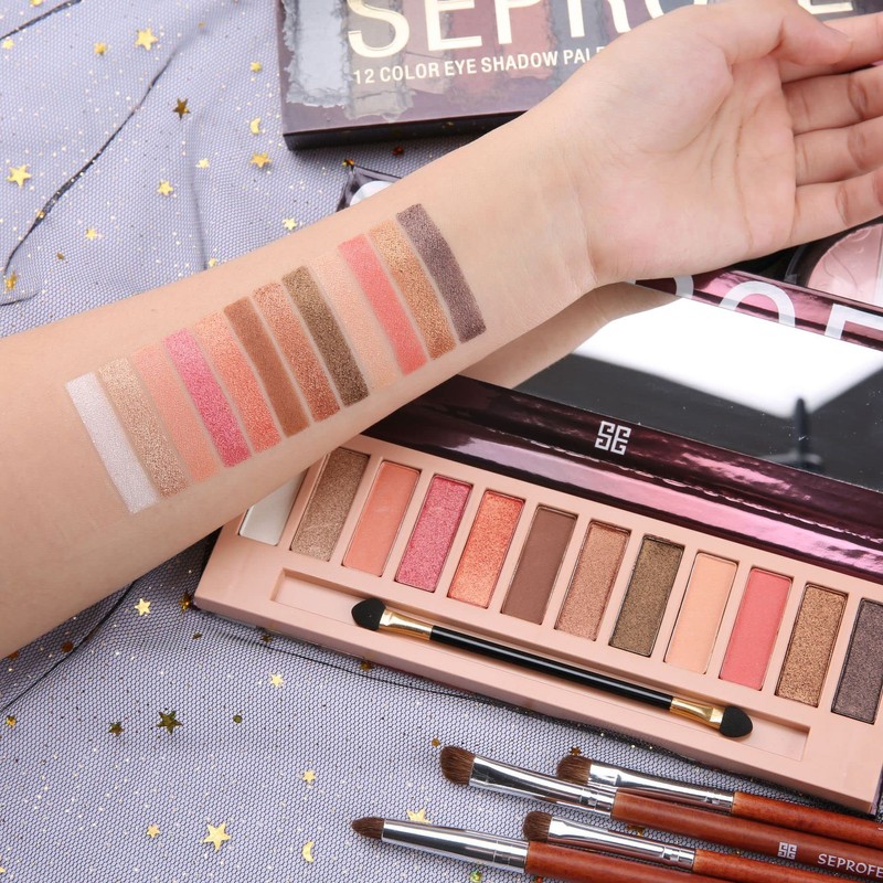 All in One Makeup Set 12 Colors Eyeshadow Palette Matte