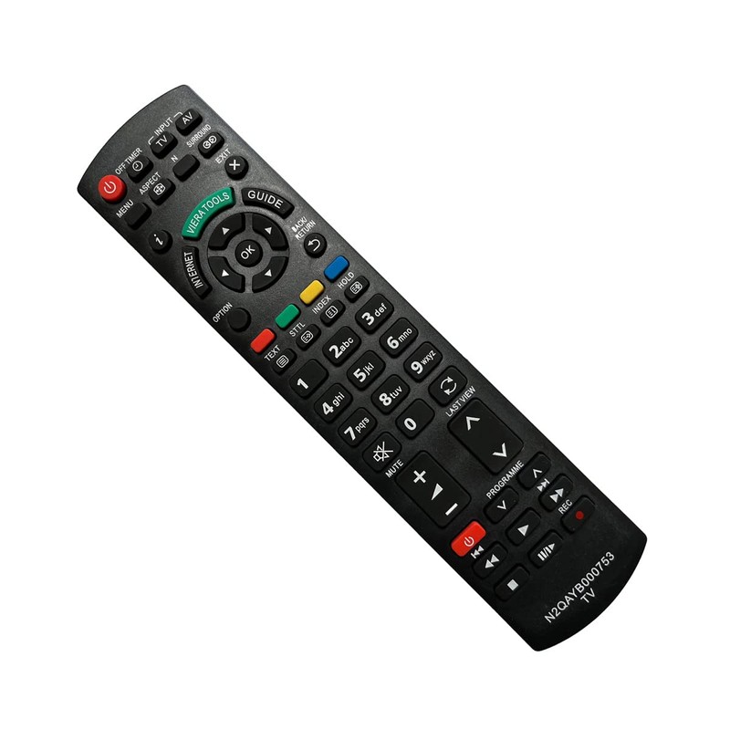 Aurabeam Ersatz TV Fernbedienung kompatibel mit Panasonic TXL32GT24 Fernseher