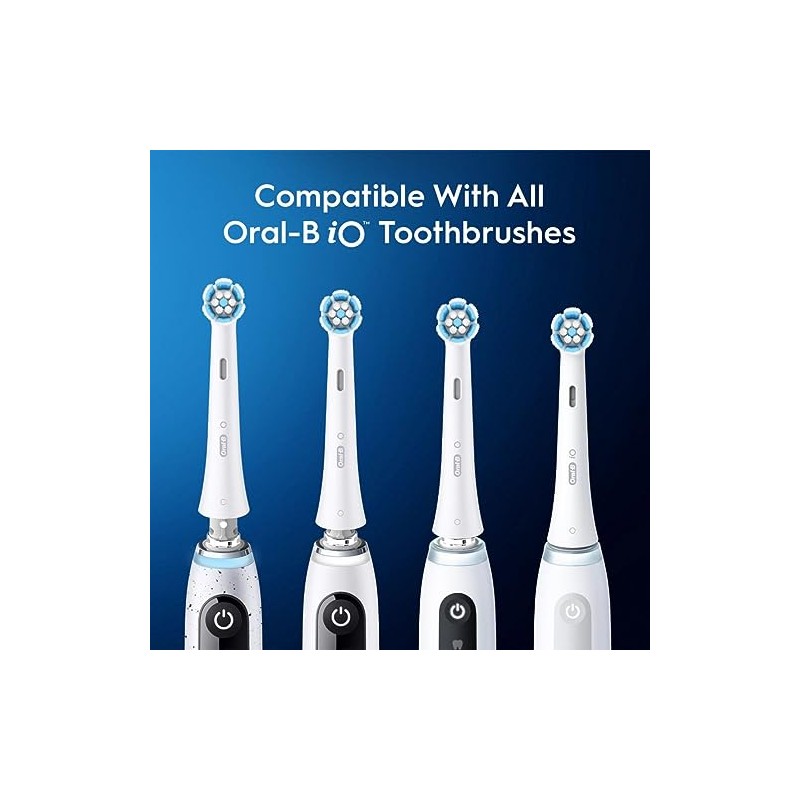 Oral-B iO Gentle Care - Cabezales de cepillo de repuesto,