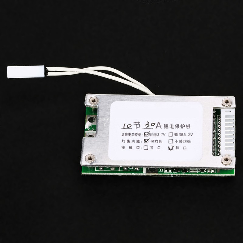 10S 36V 30A Liion Cell 18650 Battery Protection BMS PCB