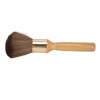 Neck Duster Brush Beech Wood Ergonomic Handle Portable Broken Hair
