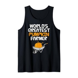 World's Greatest Pumpkin Farmer, Fall Wheelbarrow Autumn Tank Top