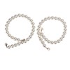 2Pcs Pearl Bead Bag Chain 60cm Workmanship Easily Install Detachable