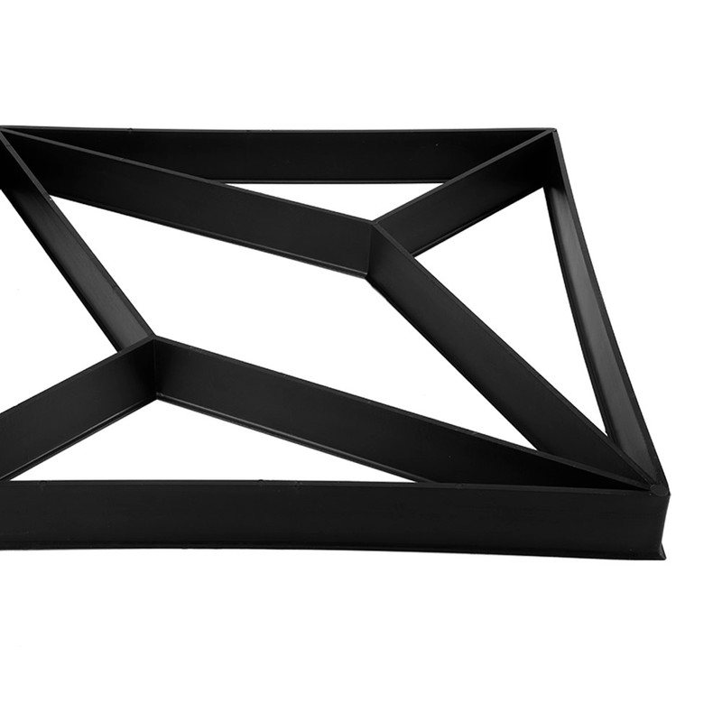 Rhombus‑Shaped Walking Paths Maker DIY Cement Brick Paving Mold for