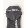 Beams Golf Socks Logo Ankle Socks GREY, gray