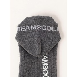 Beams Golf Socks Logo Ankle Socks GREY, gray