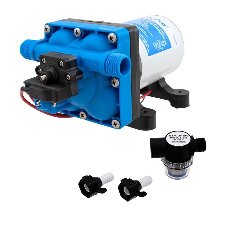 Aquapro 21847 3.0Gpm 12V MUL-Fixture Pump