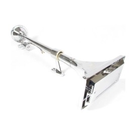 Aftermarket 25" Rectangular Bell Air Horn Universal Fit for Trucks and Heavy Vehicles