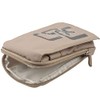 DFV mobile - Multi-Functional Vertical Stripes Pouch Bag Case Zipper