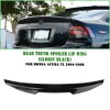 Gloss Black Rear Spoiler Lip Wing for Honda Acura TL