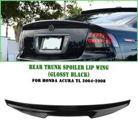 Gloss Black Rear Spoiler Lip Wing for Honda Acura TL 2004-2008 2005 2006
