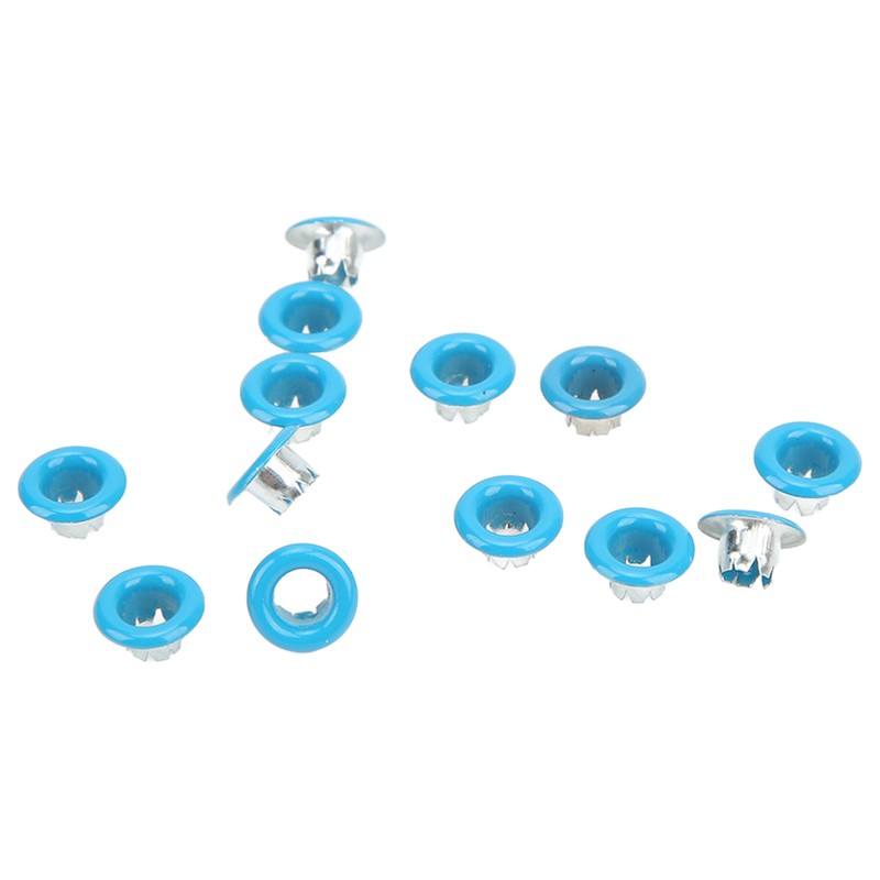 500Pcs Eyelet Grommet Round Edge Color Fine Workmanship Good Toughness