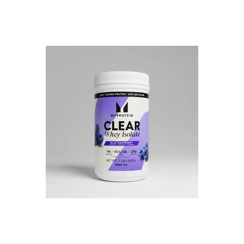 Myprotein Clear Whey Isolate Protein 500g Blue Raspberry