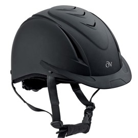 Ovation Deluxe Schooler Low Profile Horse Riding Helmet XXS/XS and Deluxe Hair Net (Pack of 2)