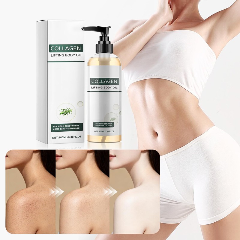 Aceite Corporal Elixir con Colágeno, Aceite Corporal Hidratante Reafirmante