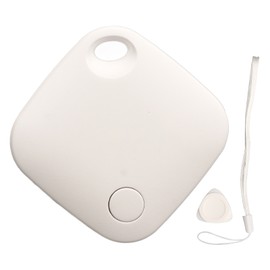 Bluetooth Tracker Tag Powerful Device Luggage Keys Bags Finder Item Human Pet Locator White