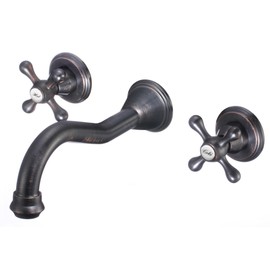 Miseno ML-NBF-W03 Ria 2.2 GPM Wall Mounted Widespread Bathroom Faucet - Oil Rubbed Bronze