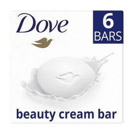 Dove Original Beauty Bar Soap with Moisturiser 6 x 90g
