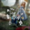 OKEYCH Alice Movie Inspired Gift Alice Movie Elements Earrings Wonderland