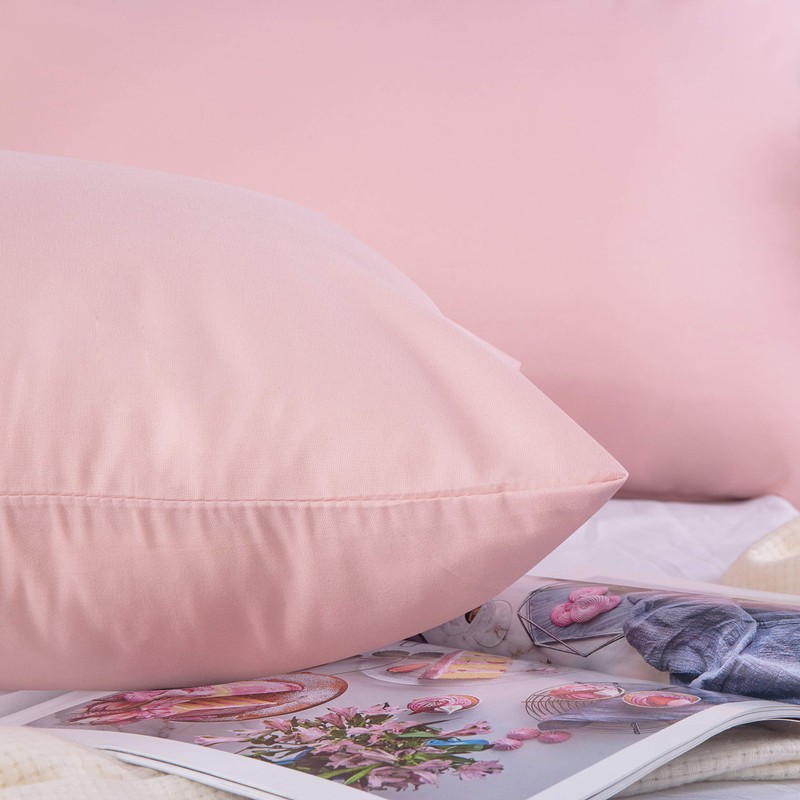 MOHAP Zippered Pillowcases 50X75 cm 4 Pack- Super Soft Breathable