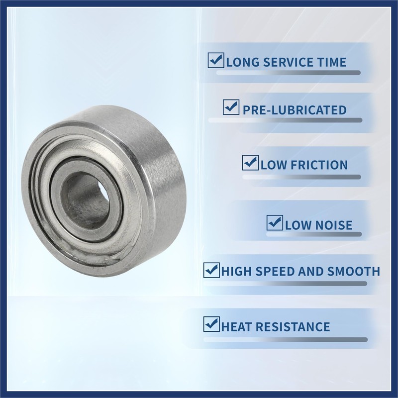 ARISELIFT 1030ZZ Deep Groove Ball Bearing Lubricated Bearing Double Metal