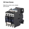 18A AC Contactor Normally Open High Sensitivity Strong Conductivity Flame