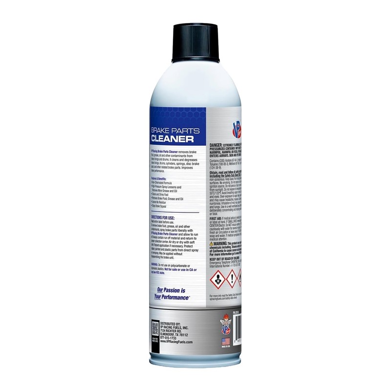 VP Racing Fuels 2918 Brake Parts Cleaner 14oz (1 Pack)