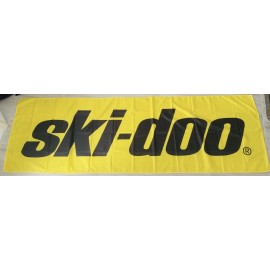 Ski Doo FLAG BANNER 3x10ft DRAPEAU MAN CAVE GARAGE snowmobile sled summit