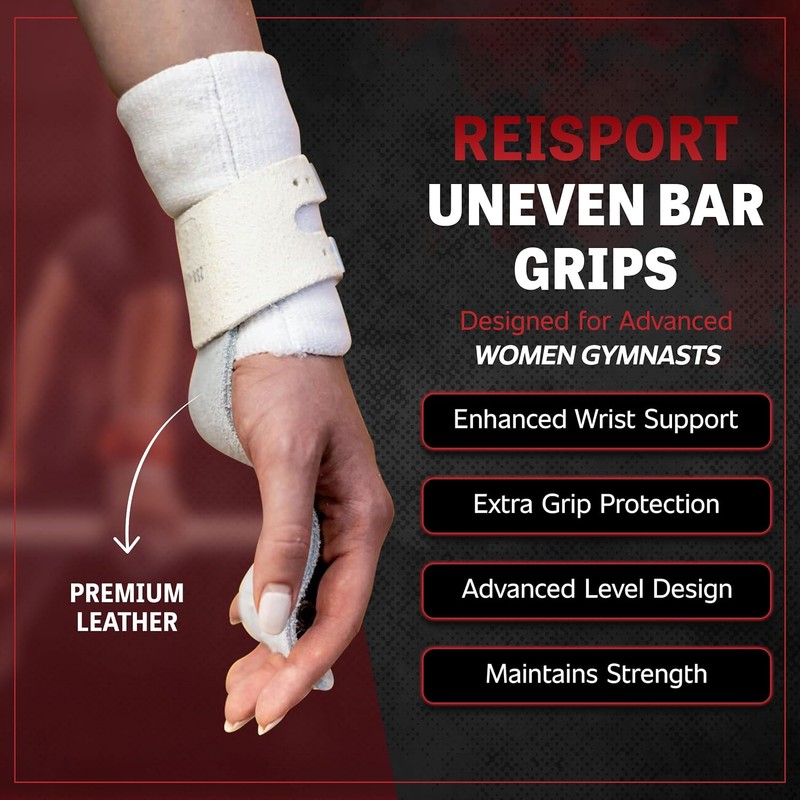Reisport Puños de Barra de Doble Hebilla para Mujer