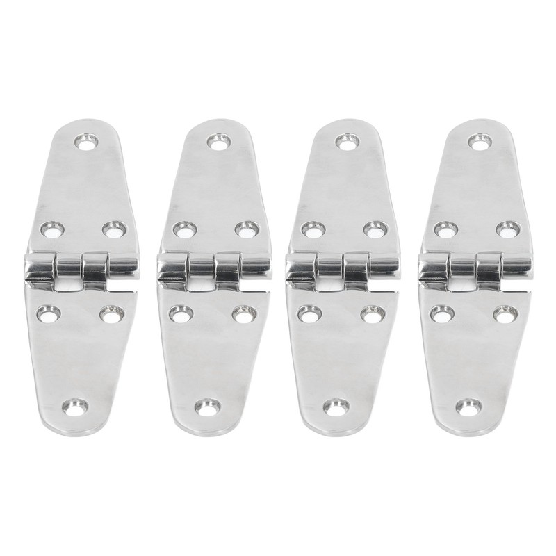 4Pcs Door Hinges 316 Stainless Steel Marine Grade for Boat