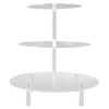 3 Tier Cupcake Stand Acrylic Dessert Carrier Transparent Removable Legs