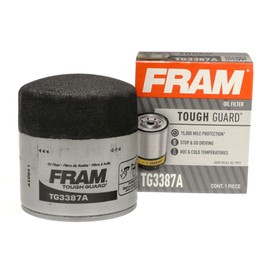 FRAM Tough Guard Replacement Oil Filter TG3387A, Designed for Interval Full-Flow Changes Lasting Up to 15K Miles