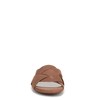 Naturalizer Womens Morena Slide Sandal English Tea Brown Leather 8