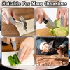 50 Pieces Cut Resistant Finger Covers Protector for Fingertips, Reusable