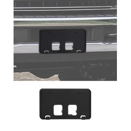 Front Bumper License Plate Frame Bracket Holder for 2020 2021 2022 Ford F250 F350
