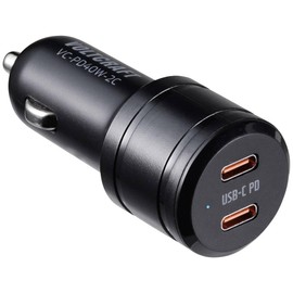 VOLTCRAFT VC-PD40W-2C USB Charger Car Output Current (Max) 3 A Number of Outputs: 2 x USB-C® USB Power Delivery (USB-PD