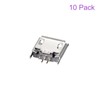 DMiotech 10pcs Micro USB Female Socket Connector 5 Pin Jack