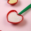 5 Pack Cherry Measuring Spoons Set, Love Heart-Shaped Measure Spoons