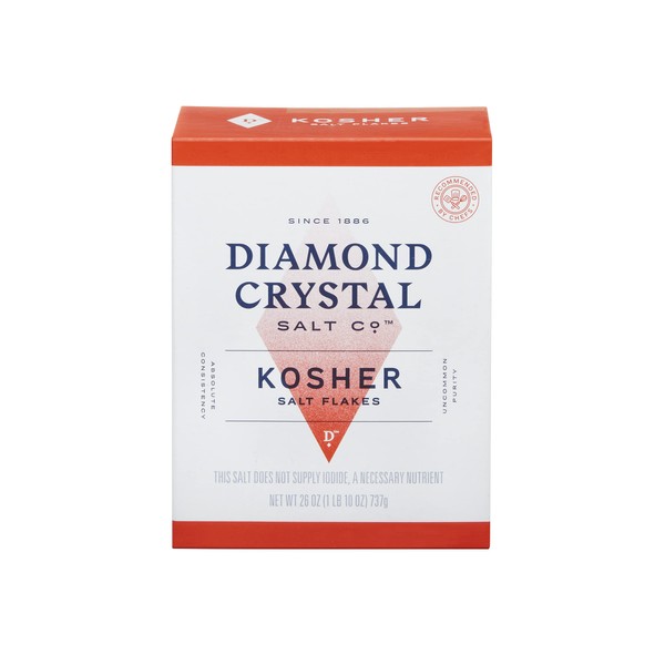 Diamond Crystal Kosher Salt Flakes - Full Flavor, No Additives
