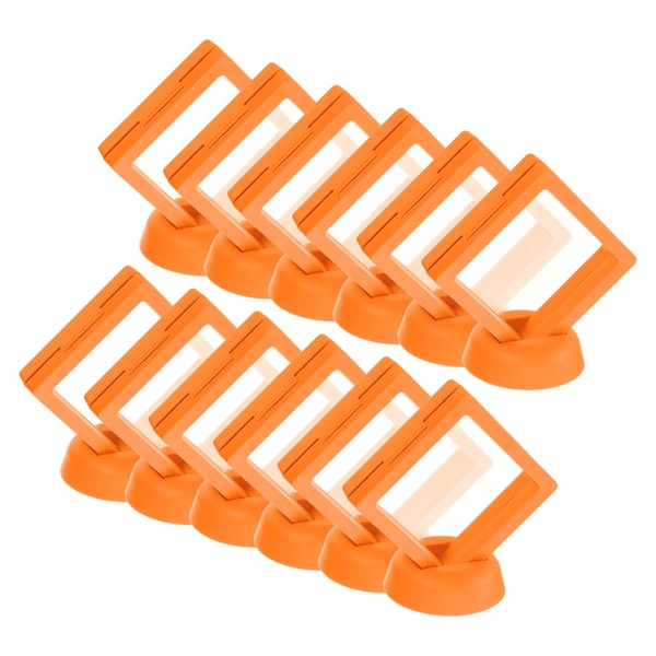 QUARKZMAN Pack of 12 3D Floating Display Housing 2.76 x