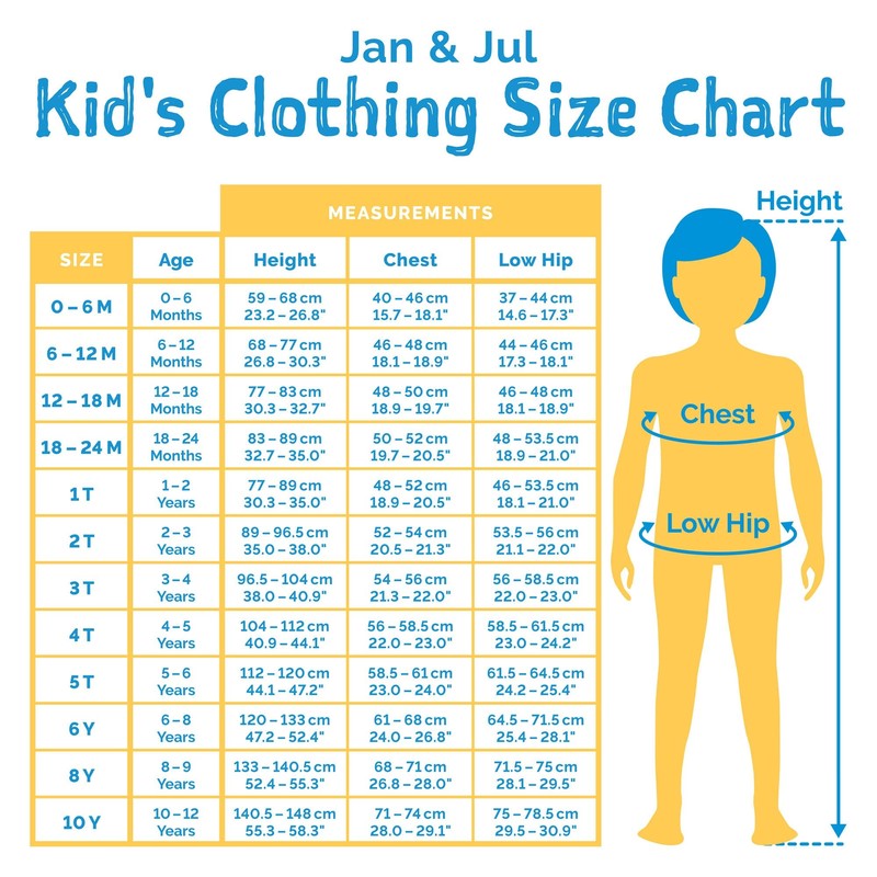 JAN & JUL UV Protective Two-Piece Girls Rash Guard Set,