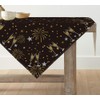 Artoid Mode Happy New Year 2025 Tablecloth, Winter Table Linen,