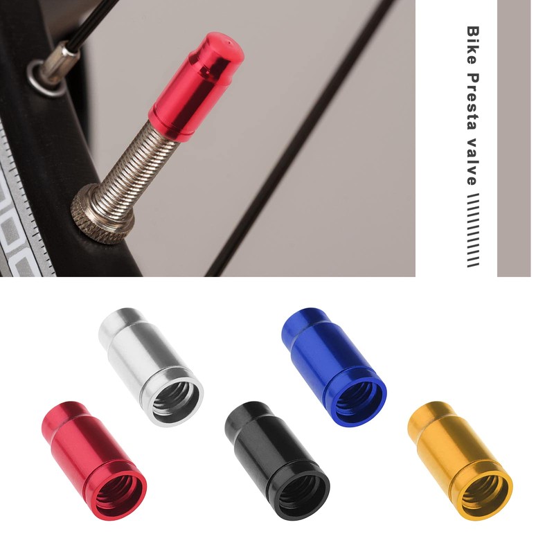 VGOL 10PCS Bicycle Presta Valve Caps Bike Tire Presta Valve