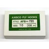 AXISCO AFB 720-#10 Fly Hooks, 100 Pieces