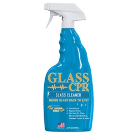 CPR | Glass Glass Cleaner | 2-in-1 Glass Cleaner & Water Repellent (22oz) | Deep Cleaning for Glass, Mirrors, Windows, Windshields, Shower Doors (2)