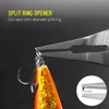 Fishing Pliers Scissors Stainless Steel Fishing Line Cutter Split Ring