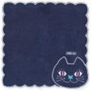 ANNA SUI 109482-0008-06 Towel Handkerchief, Cat Embroidery, Handkerchief Towel, Women's