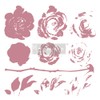 Redesign Decor Clear-Cling Stamps - Mystic Rose for Wall Paint