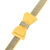 Adjustable Microfiber Double Bowknot Crystal Sparkle Rhinestone Cat Collar Pet